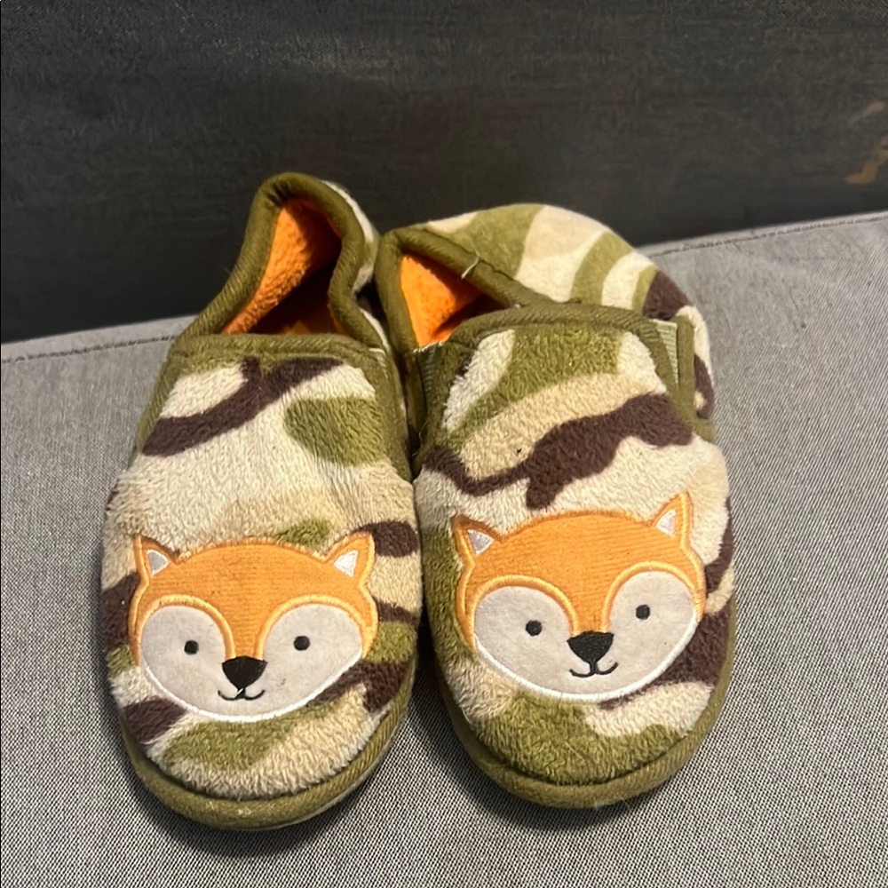 Camouflage Fox Slippers